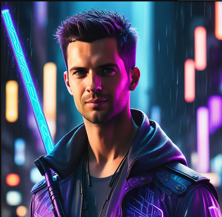 Samurái Neon
